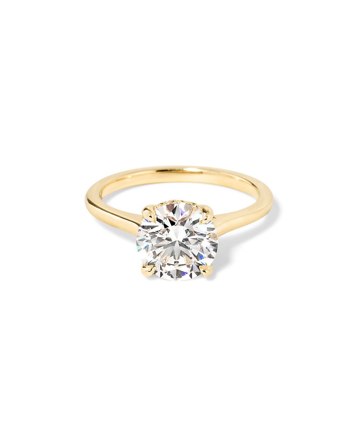 Alice Round High Polish - PBD Engagement Rings
