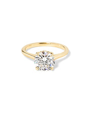 Alice Round High Polish - PBD Engagement Rings