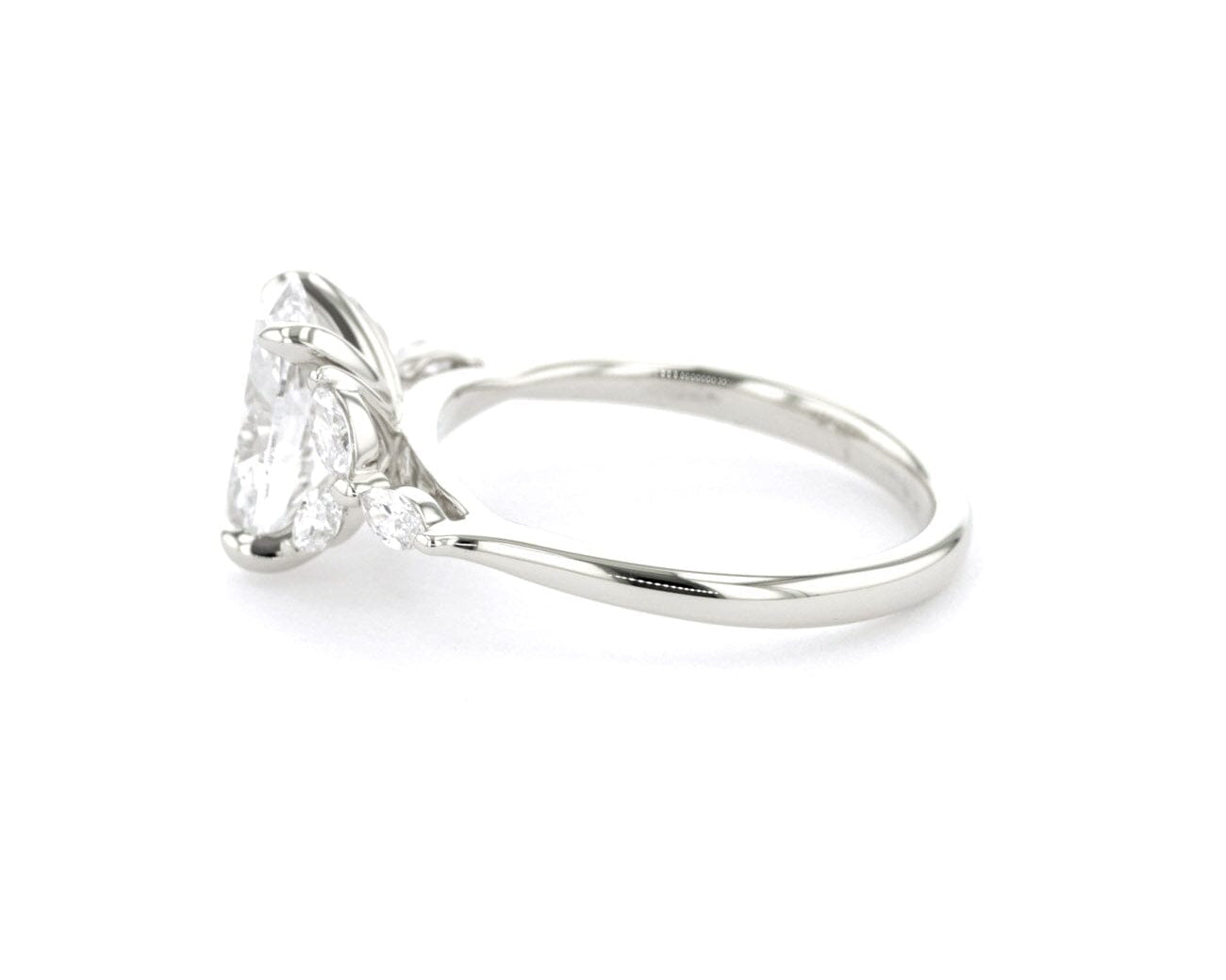 Amber Oval Engagement Rings Princess Bride Diamonds 