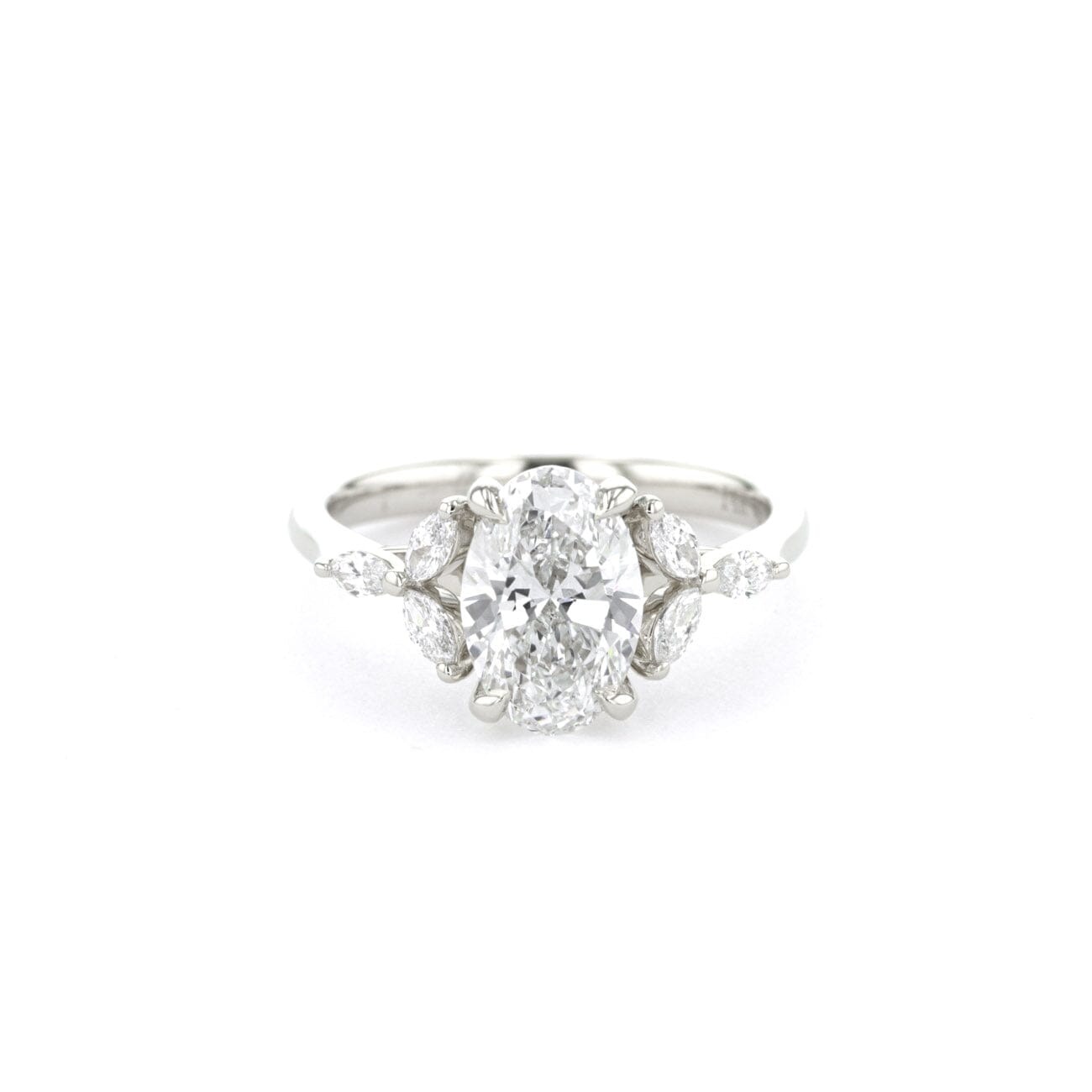 Amber Oval Engagement Rings Princess Bride Diamonds 