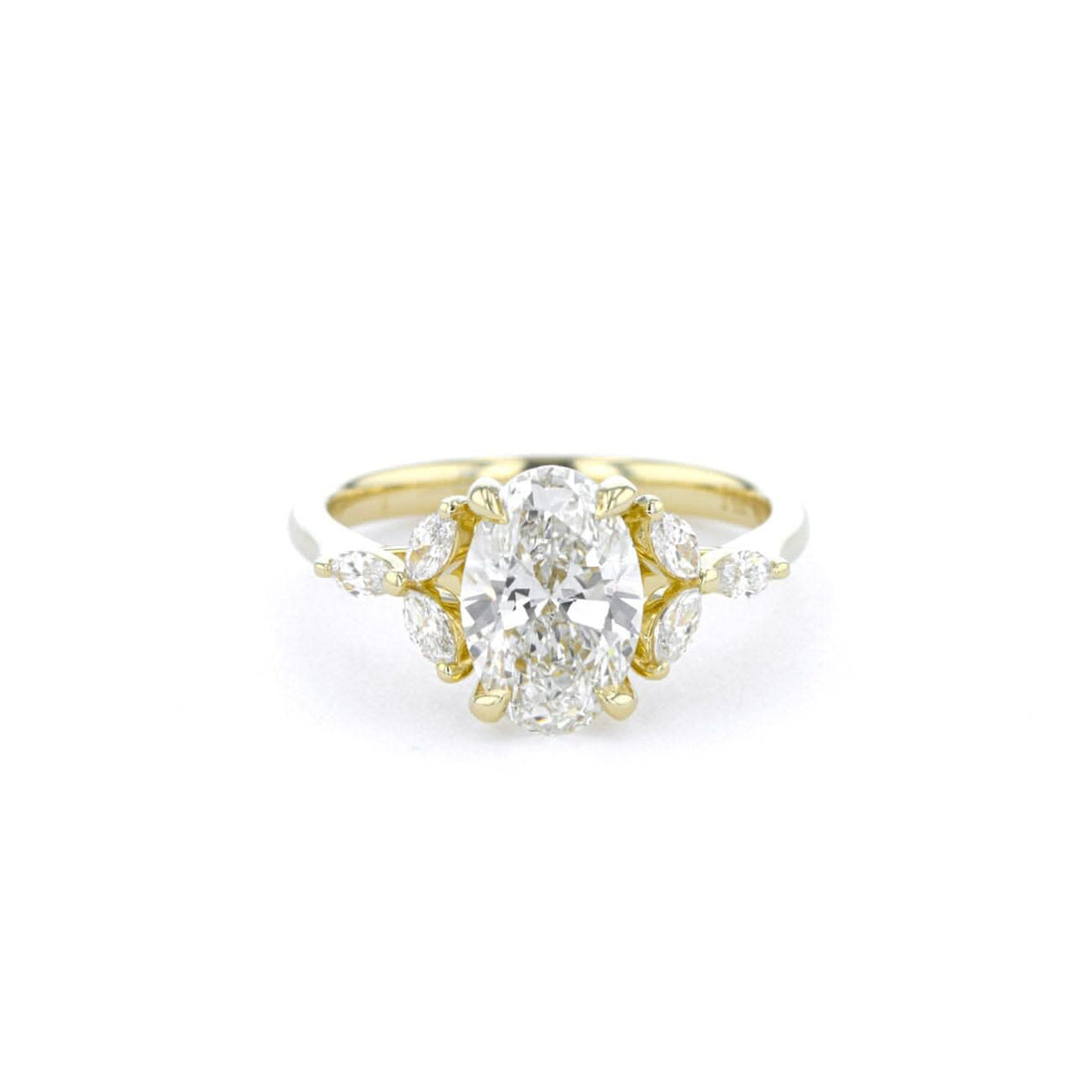 Amber Oval - PBD Engagement Rings