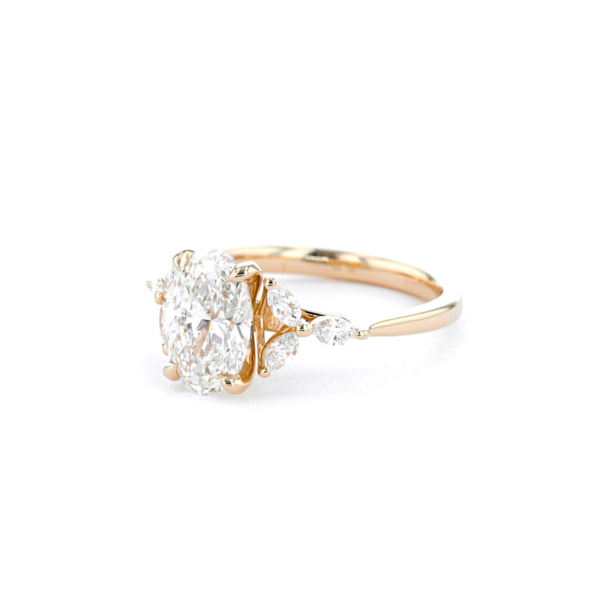 Amber Oval - PBD Engagement Rings