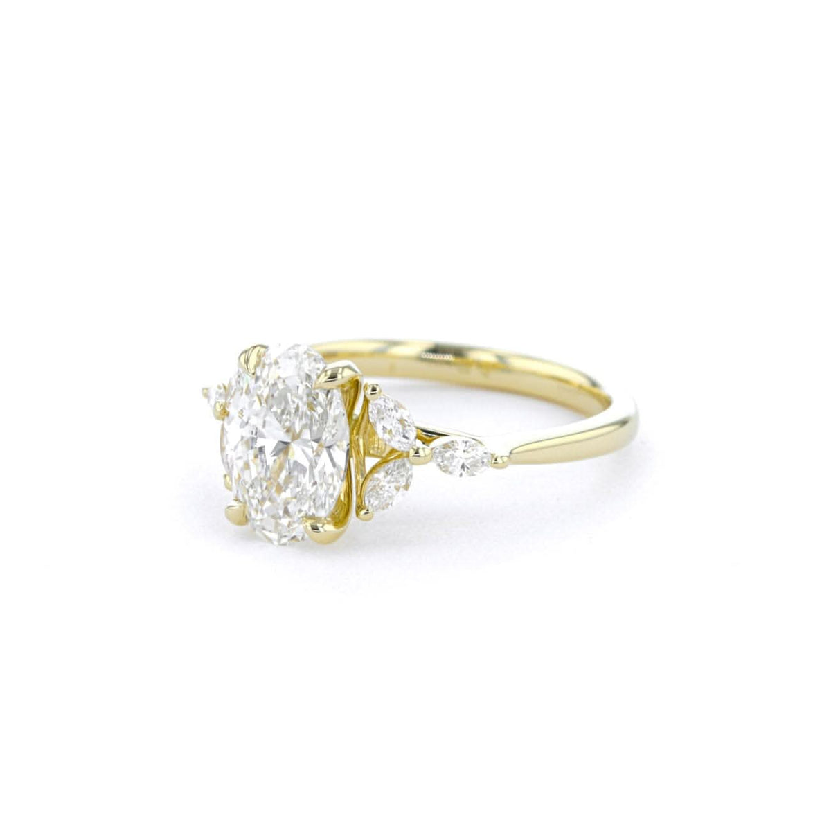 Amber Oval - PBD Engagement Rings