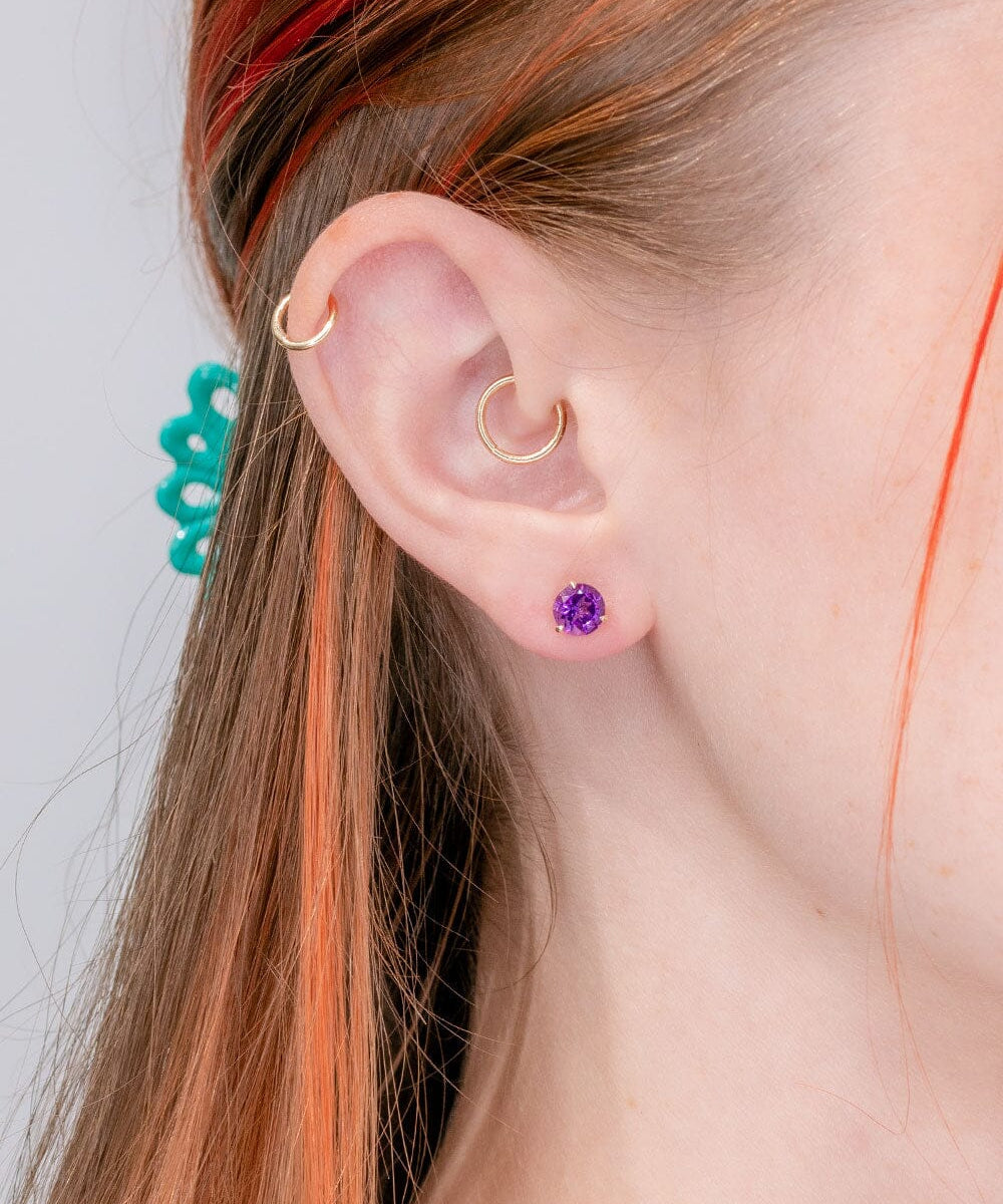 Amethyst Earrings Earrings Princess Bride Diamonds 