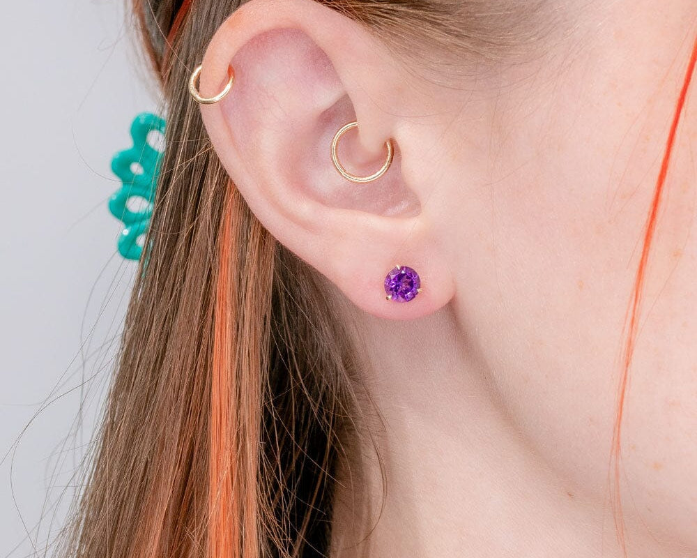 Amethyst Earrings Earrings Princess Bride Diamonds 