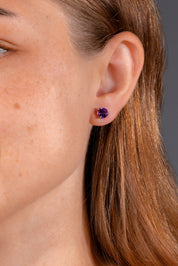1.97ct Amethyst Studs