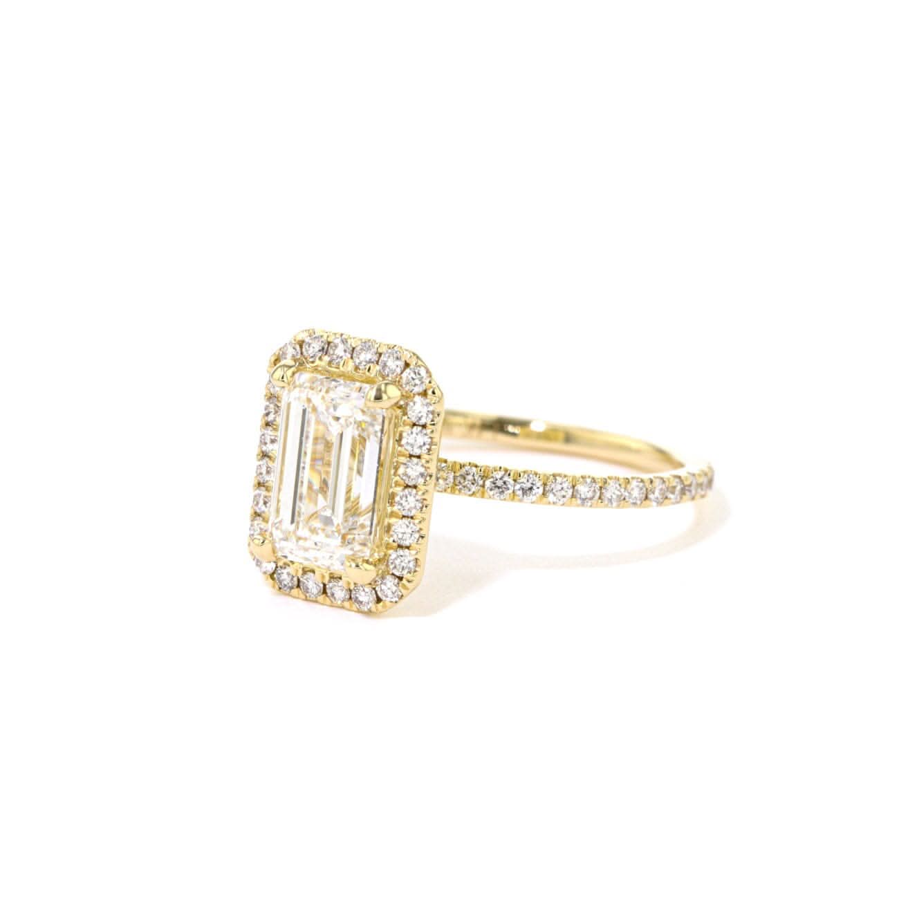 Angela Emerald - PBD Engagement Rings