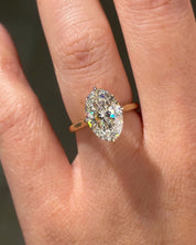 Angelica Oval High Polish - PBD Engagement Rings