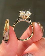 Angelica Oval High Polish - PBD Engagement Rings