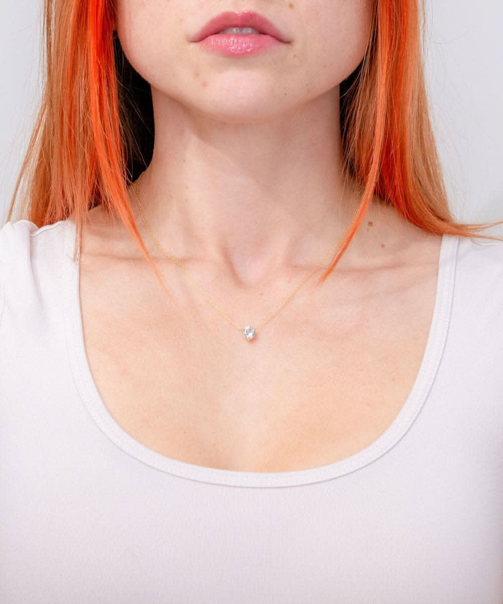 Aquamarine Necklace - PBD Necklaces