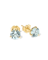 Aquamarine Studs