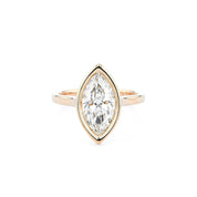 Ava Marquise High Polish Bezel - PBD Engagement Rings