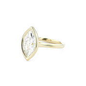 Ava Marquise High Polish Bezel - PBD Engagement Rings