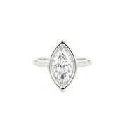 Ava Marquise High Polish Bezel - PBD Engagement Rings
