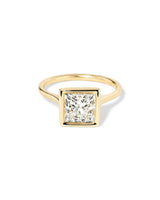 Ava Princess High Polish Bezel