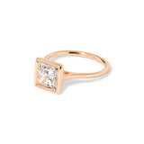 Ava Princess High Polish Bezel