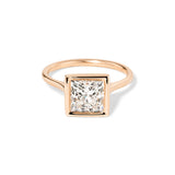 Ava Princess High Polish Bezel