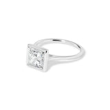 Ava Princess High Polish Bezel