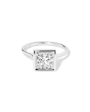 Ava Princess High Polish Bezel