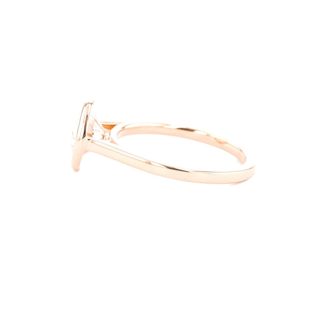 Ava Round High Polish Bezel - PBD Engagement Rings