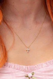 Baby Diamond Cross - PBD Necklaces