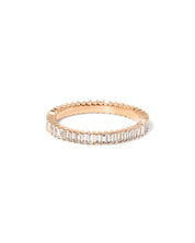 2.6mm Mini Baguette Diamond Ring