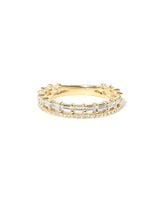 3.2mm Baguette Double Band