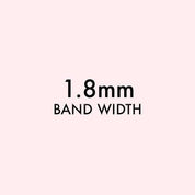 Band Width Floating Variants Princess Bride Diamonds 1.8mm 