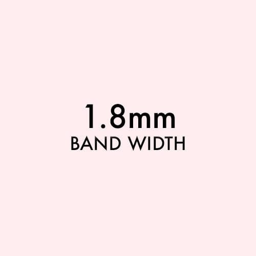 Band Width Floating Variants Princess Bride Diamonds 1.8mm 