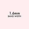 Band Width Pavé Variants Princess Bride Diamonds 1.6mm 