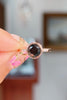 Black Diamond Rose Gold Bezel Ring Engagement Rings Princess Bride Diamonds 