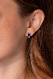 Blue Lapis Kite Earrings - PBD Earrings