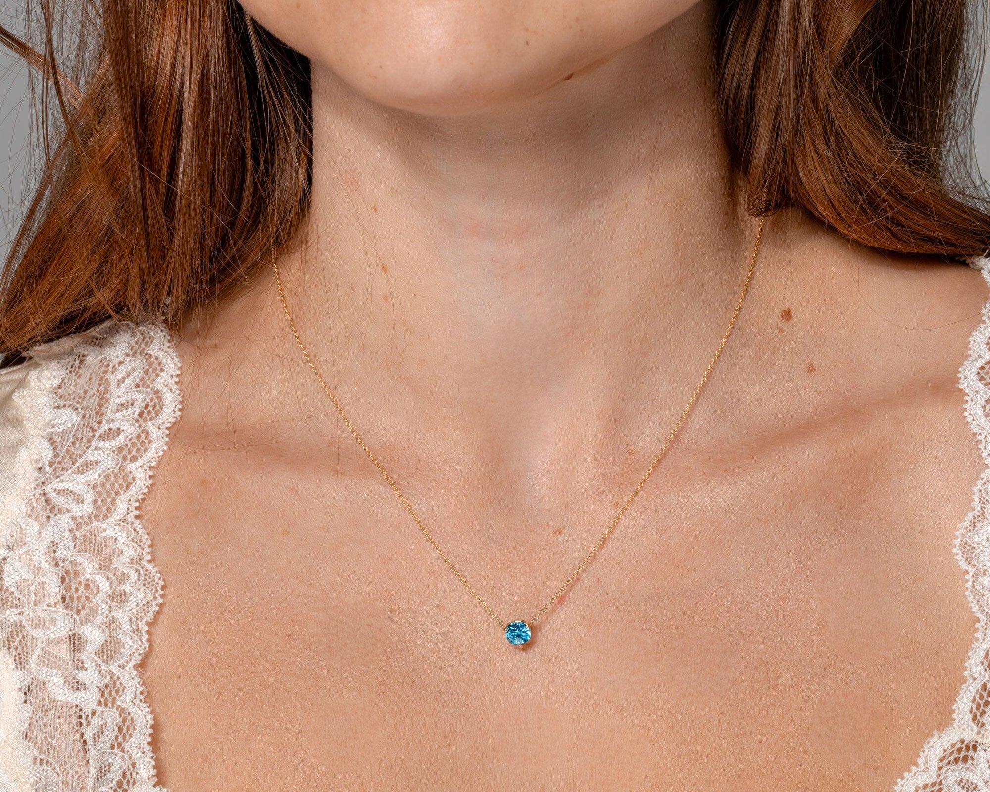 Blue Topaz Necklace Necklaces Princess Bride Diamonds 