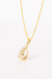 0.5ct Brandi Pear Necklace