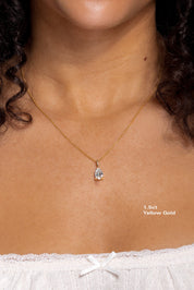 Brandi Pear Necklace Necklaces Princess Bride Diamonds 1.5ct 14K Yellow Gold 