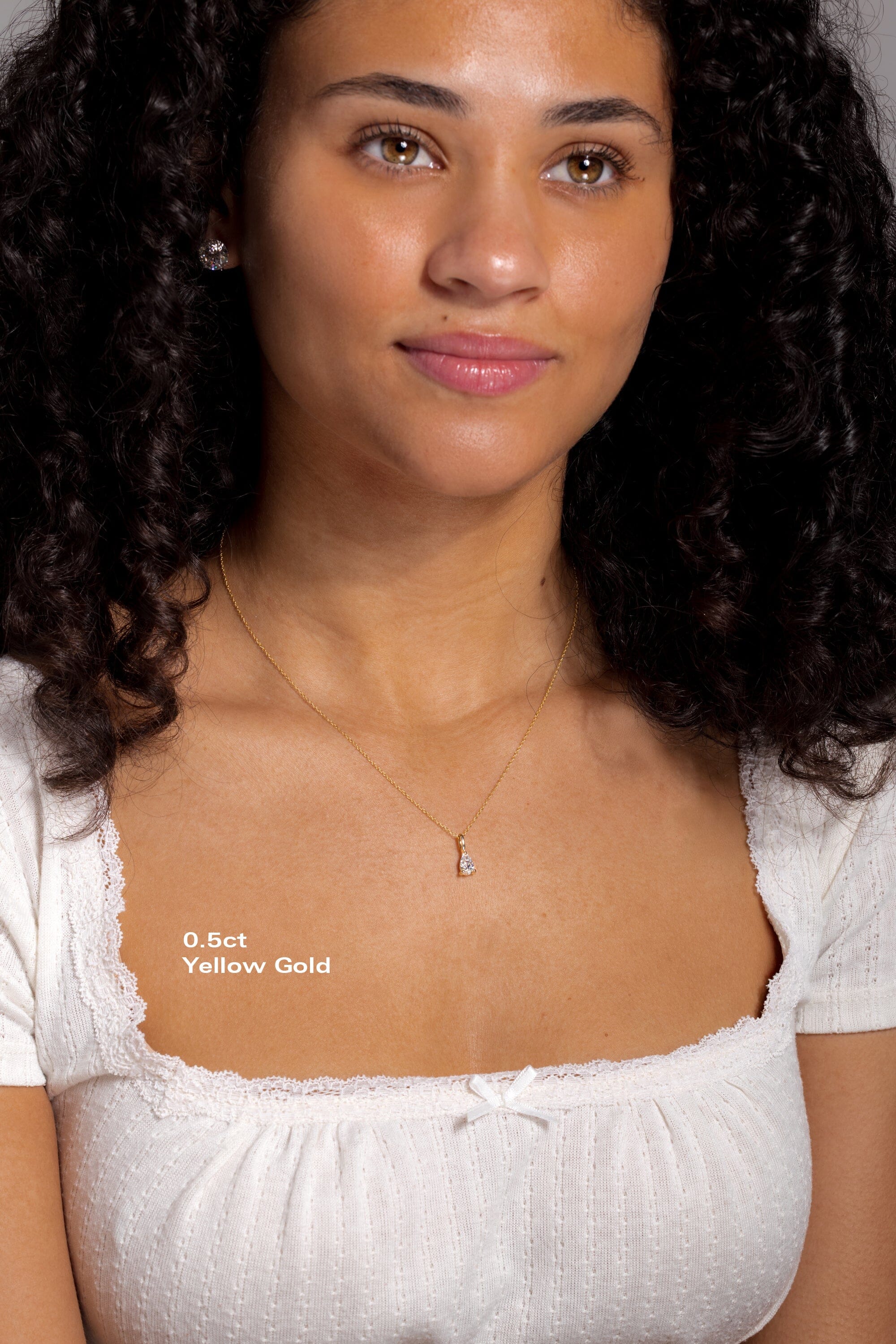 Brandi Pear Necklace Necklaces Princess Bride Diamonds 