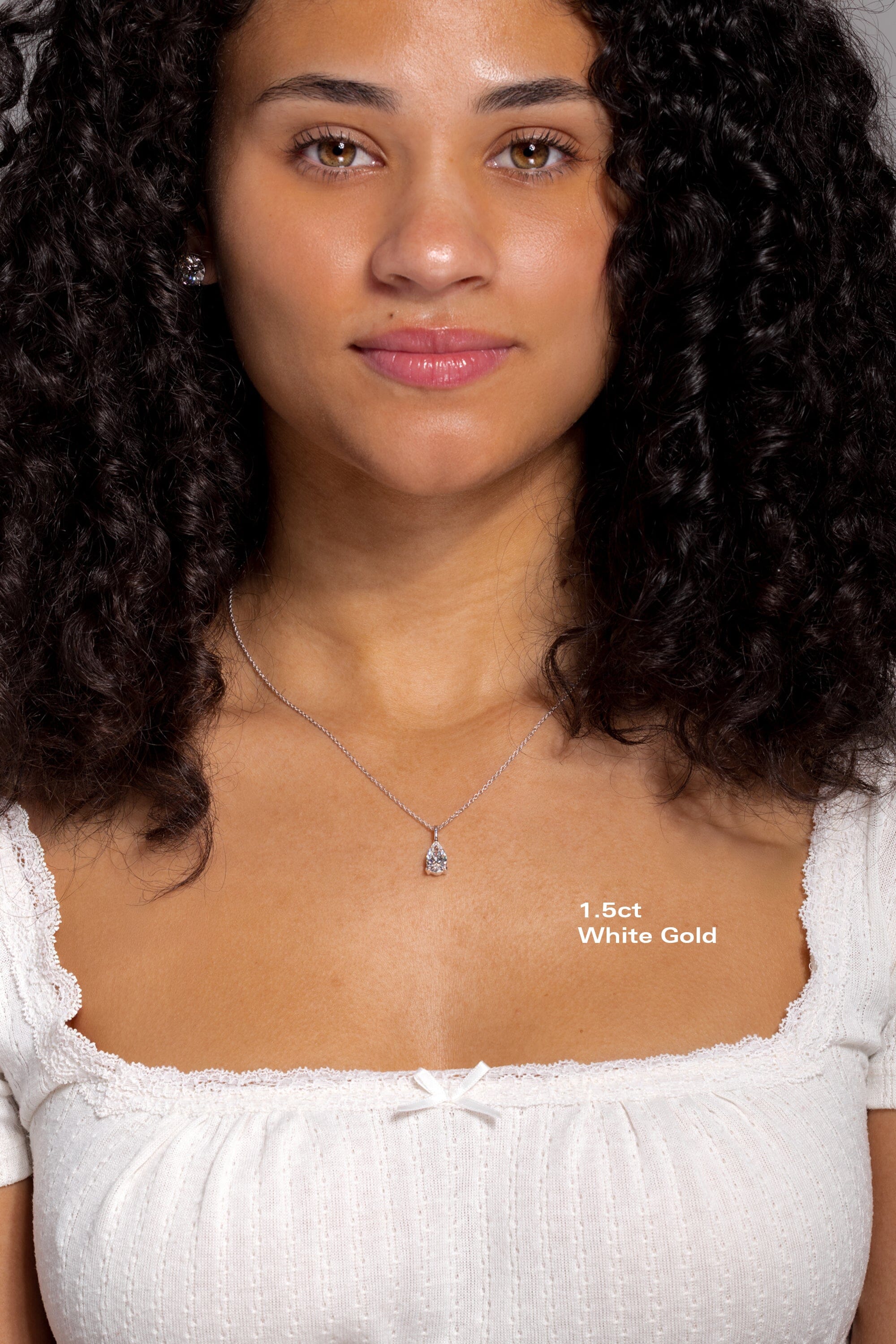Brandi Pear Necklace Necklaces Princess Bride Diamonds 