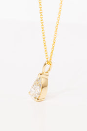 0.5ct Brandi Pear Necklace