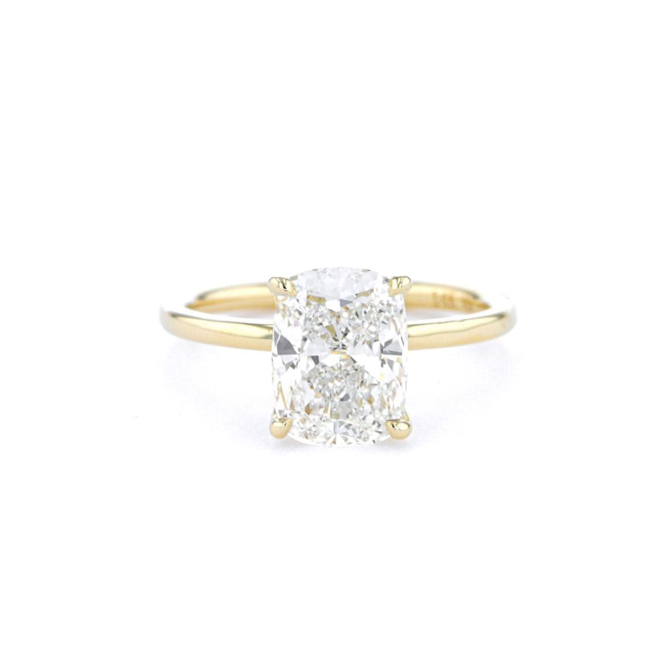 Caraline Cushion High Polish - PBD Engagement Rings