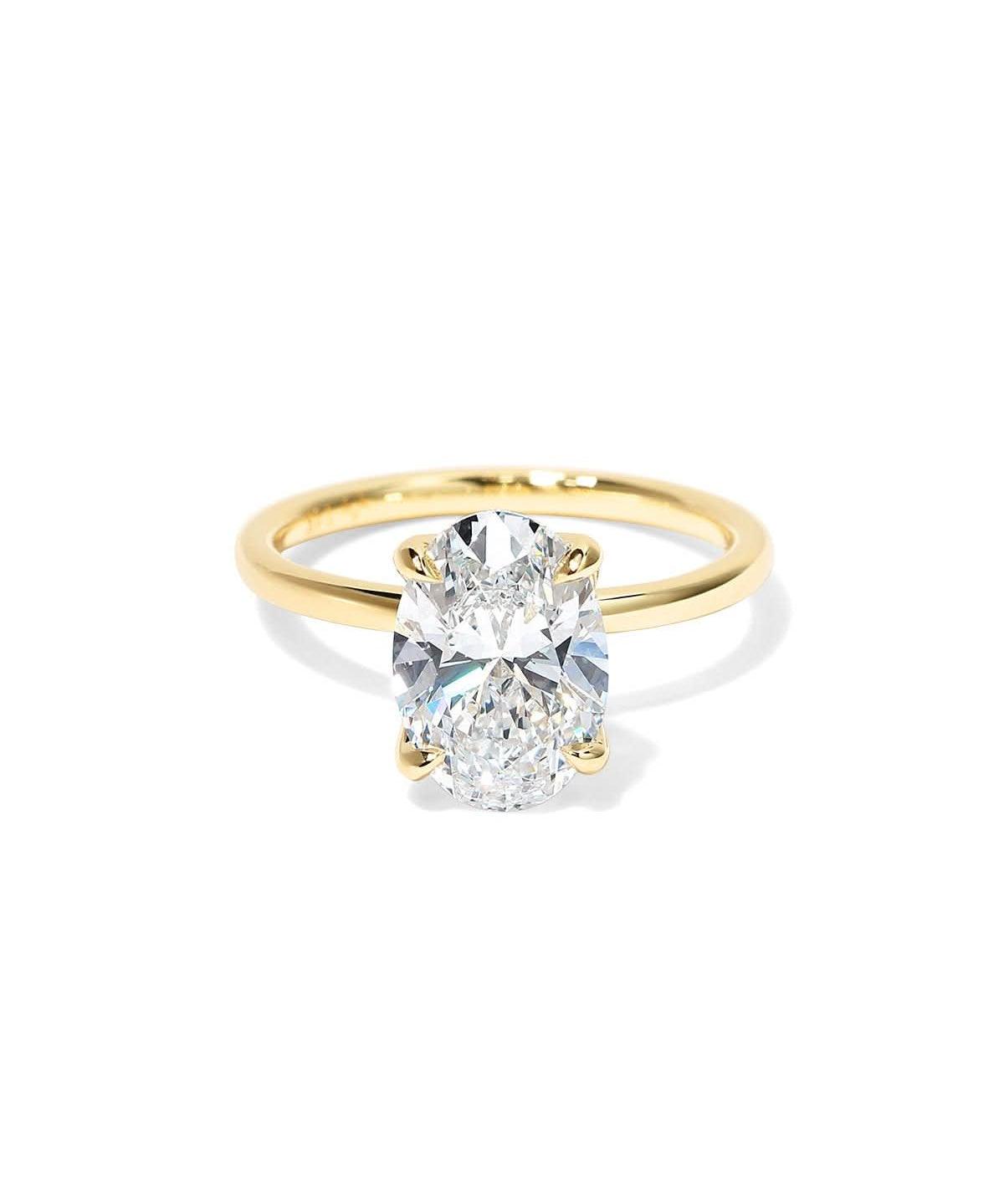 Caraline Oval High Polish - PBD Engagement Rings