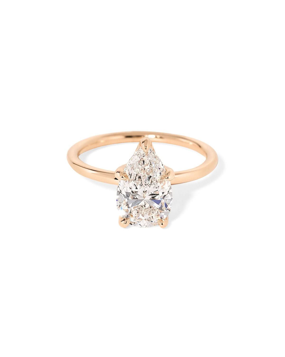 Caraline Pear High Polish - PBD Engagement Rings