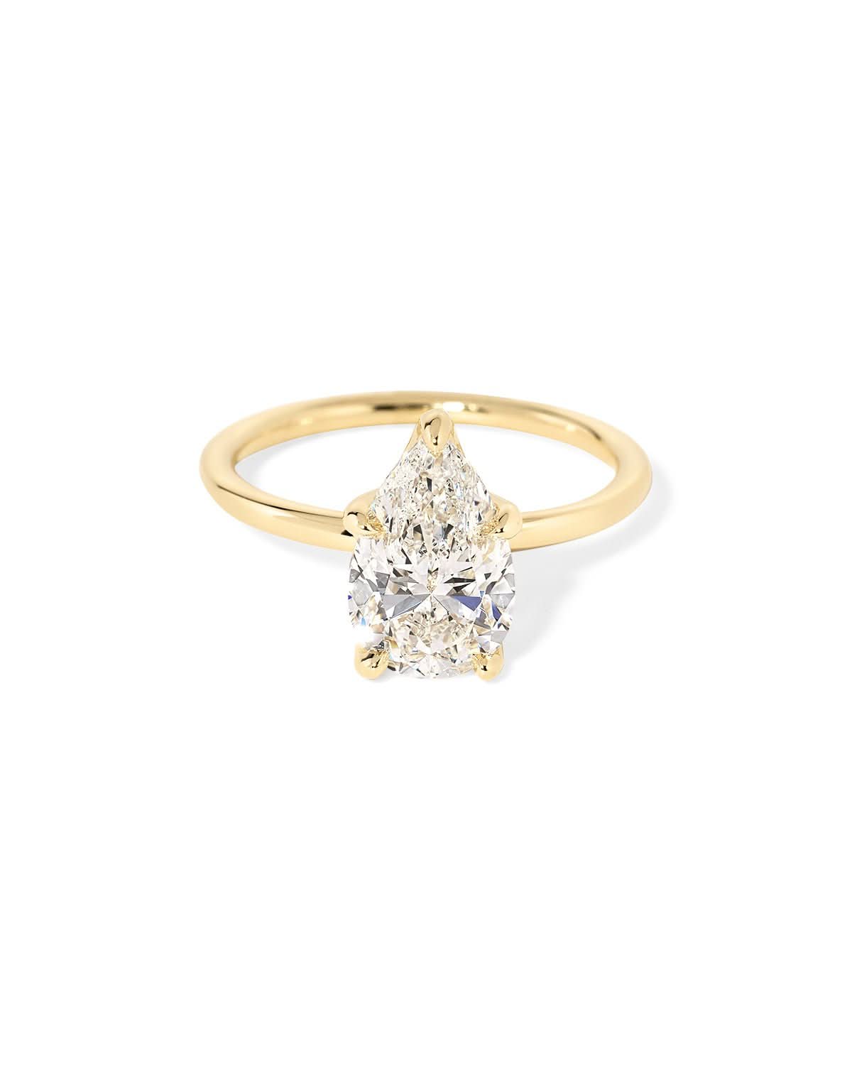 Caraline Pear High Polish - PBD Engagement Rings