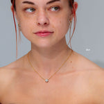 Caraline Round Diamond Pendant Necklaces Princess Bride Diamonds 