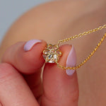 Caraline Round Diamond Pendant Necklaces Princess Bride Diamonds 