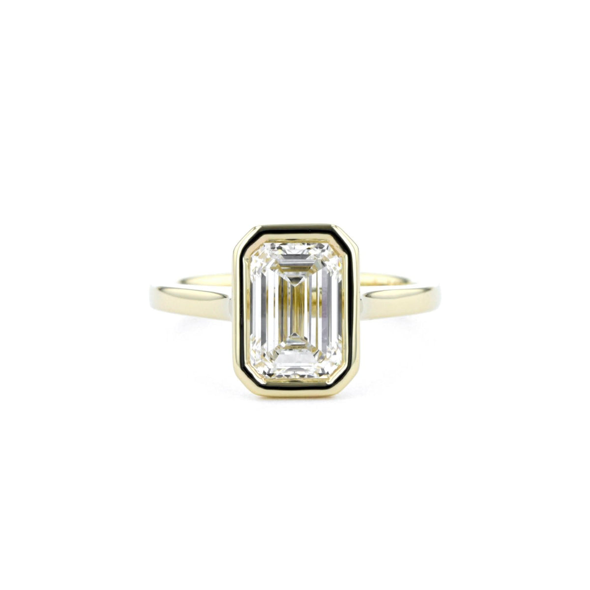 Casey Emerald High Polish - PBD Engagement Rings
