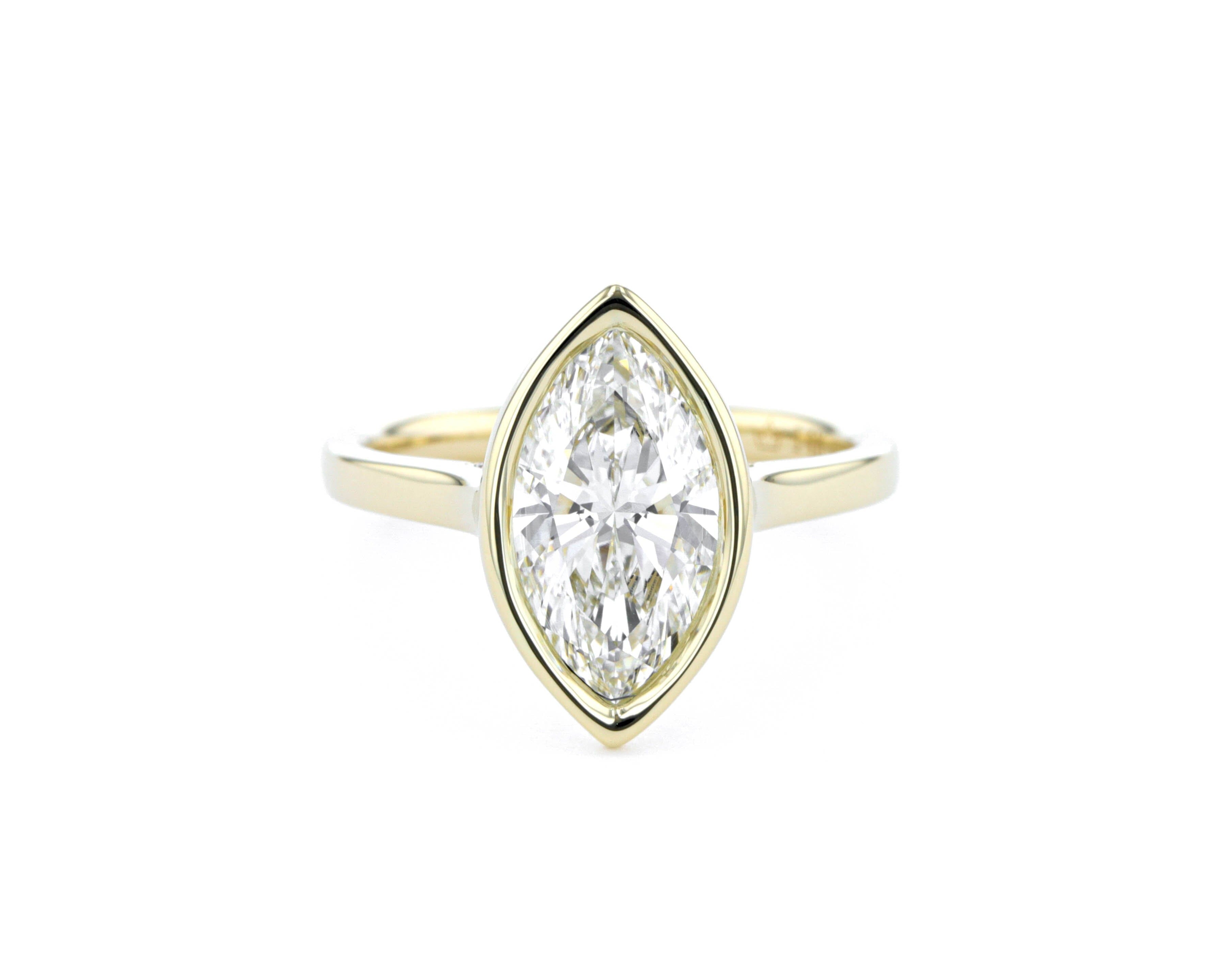 Casey Marquise High Polish Engagement Rings Princess Bride Diamonds 