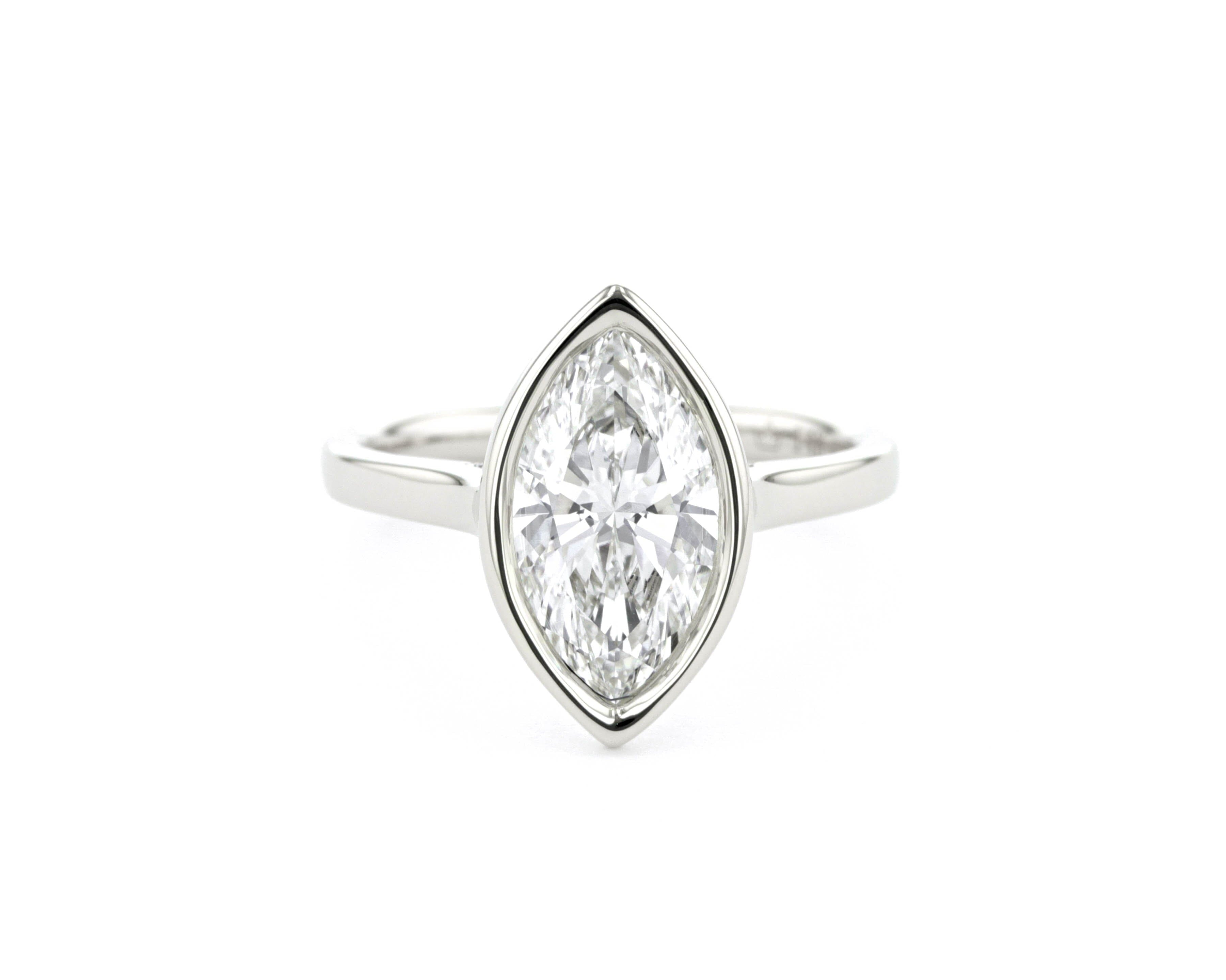 Casey Marquise High Polish Engagement Rings Princess Bride Diamonds 
