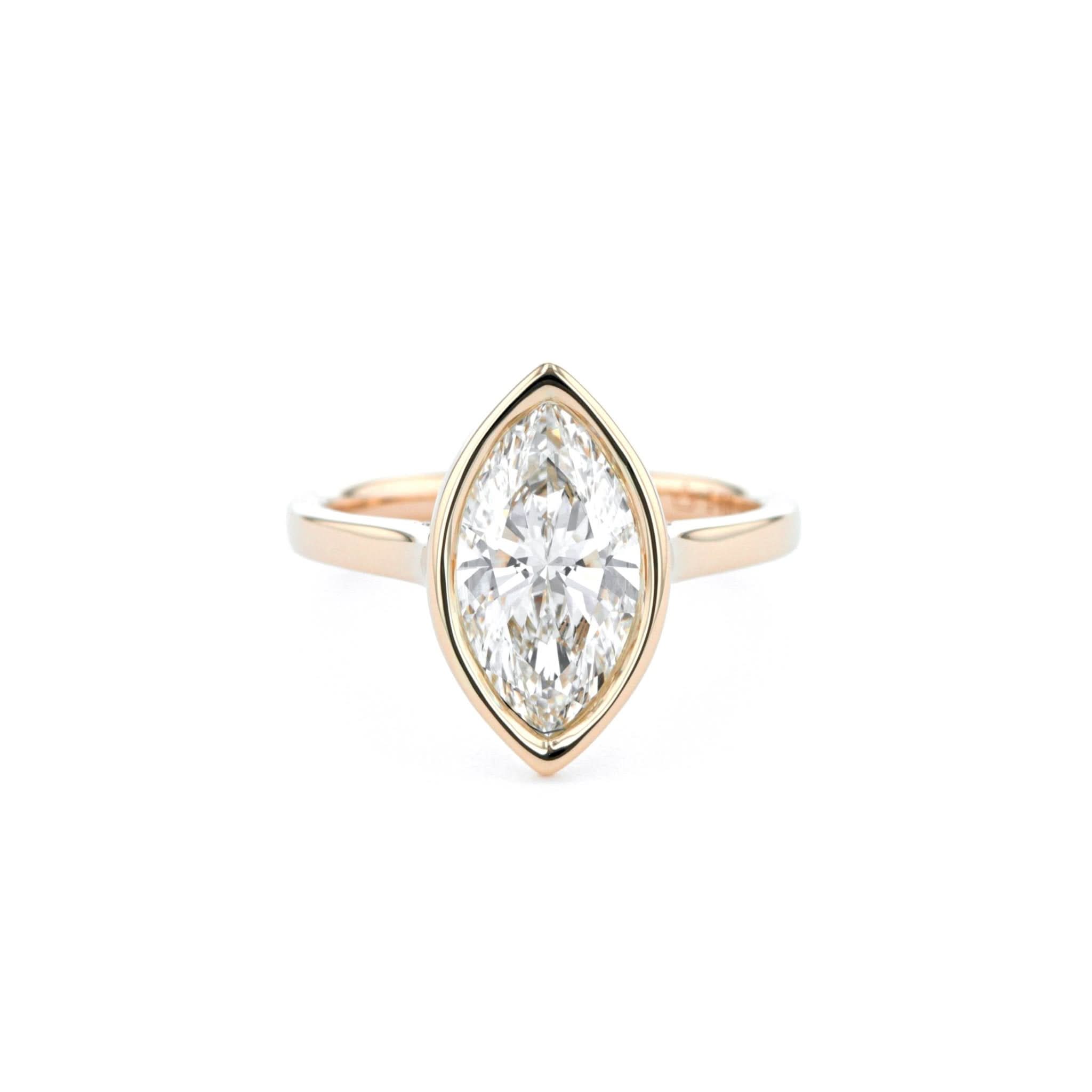 Casey Marquise High Polish - PBD Engagement Rings