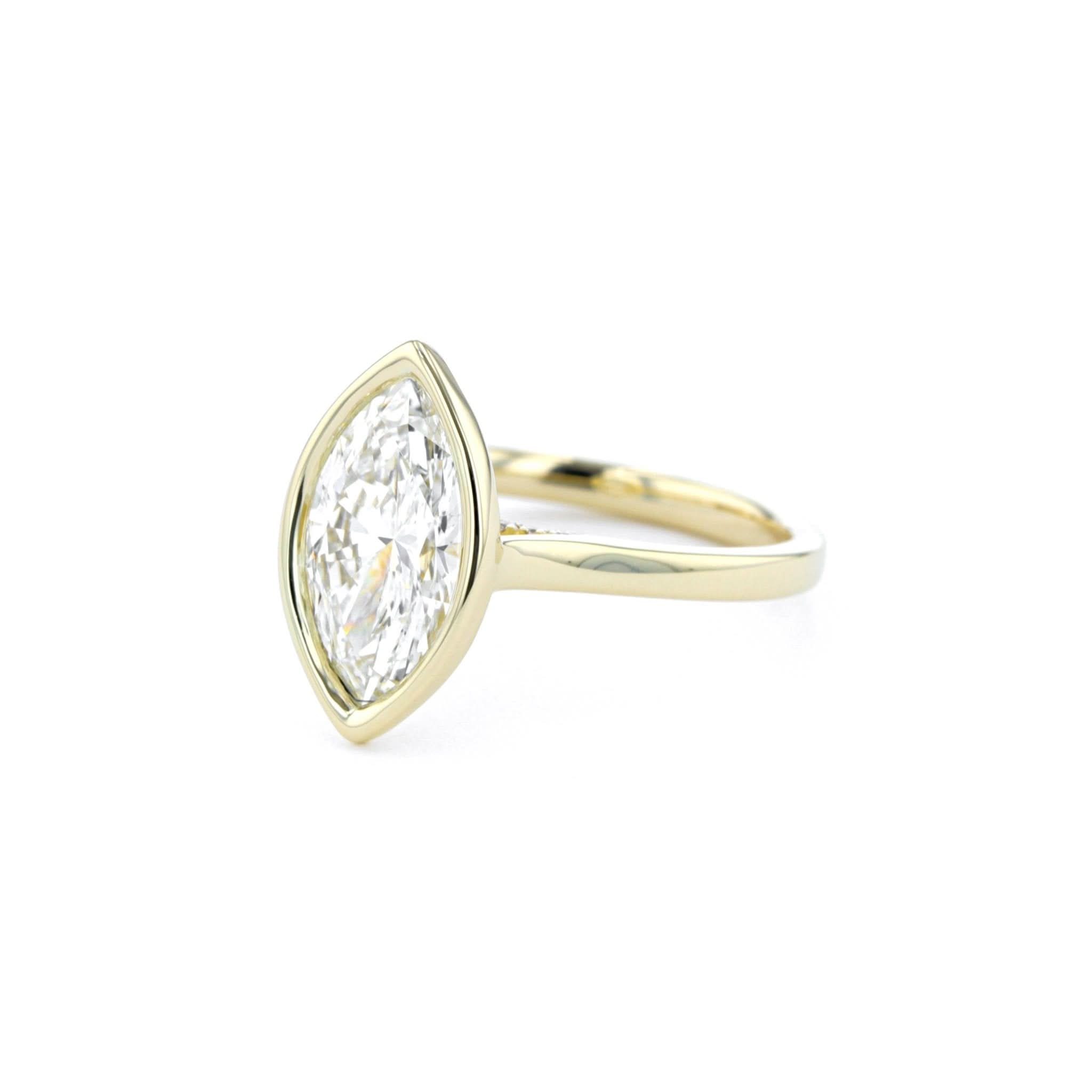 Casey Marquise High Polish - PBD Engagement Rings