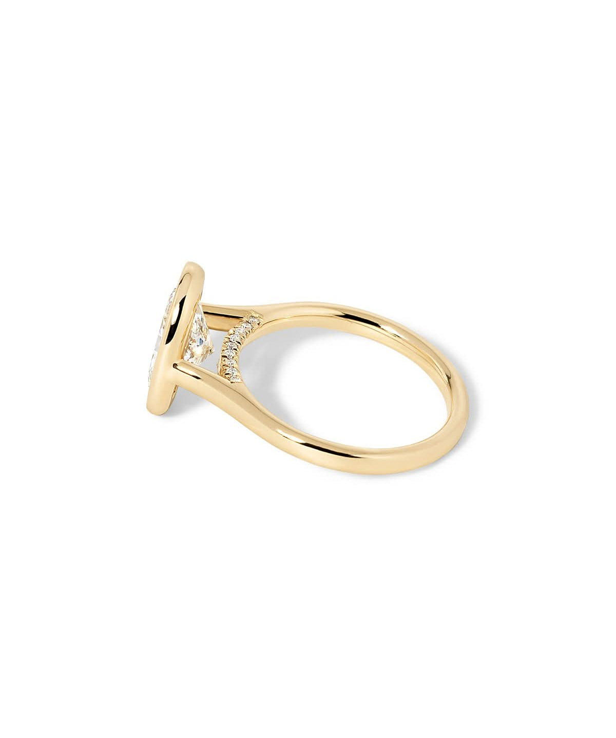 Casey Oval High Polish - PBD Engagement Rings